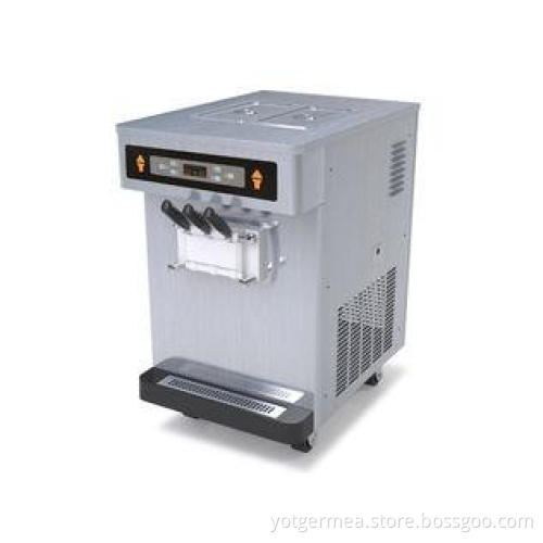 Gravity Feed Counter Top Ice Cream Making Machine , High Ou